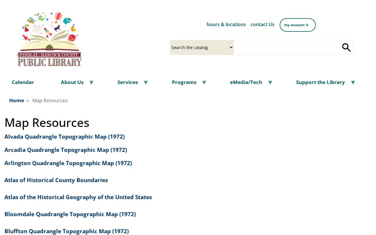 Findlay city directory research with historical Findlay map resources